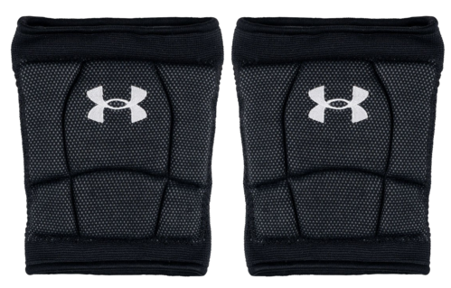 front view of Under Armour 3 volleyball knee pads