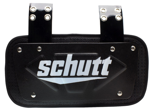 Schutt Varsity Black Plate - Black