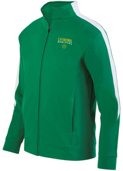 Augusta Medalist 2.0 Jacket front view in Kelly with Embroidered Logo