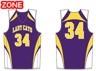 Alleson Youth Sublimated Single Ply Reversible Basketball Jersey