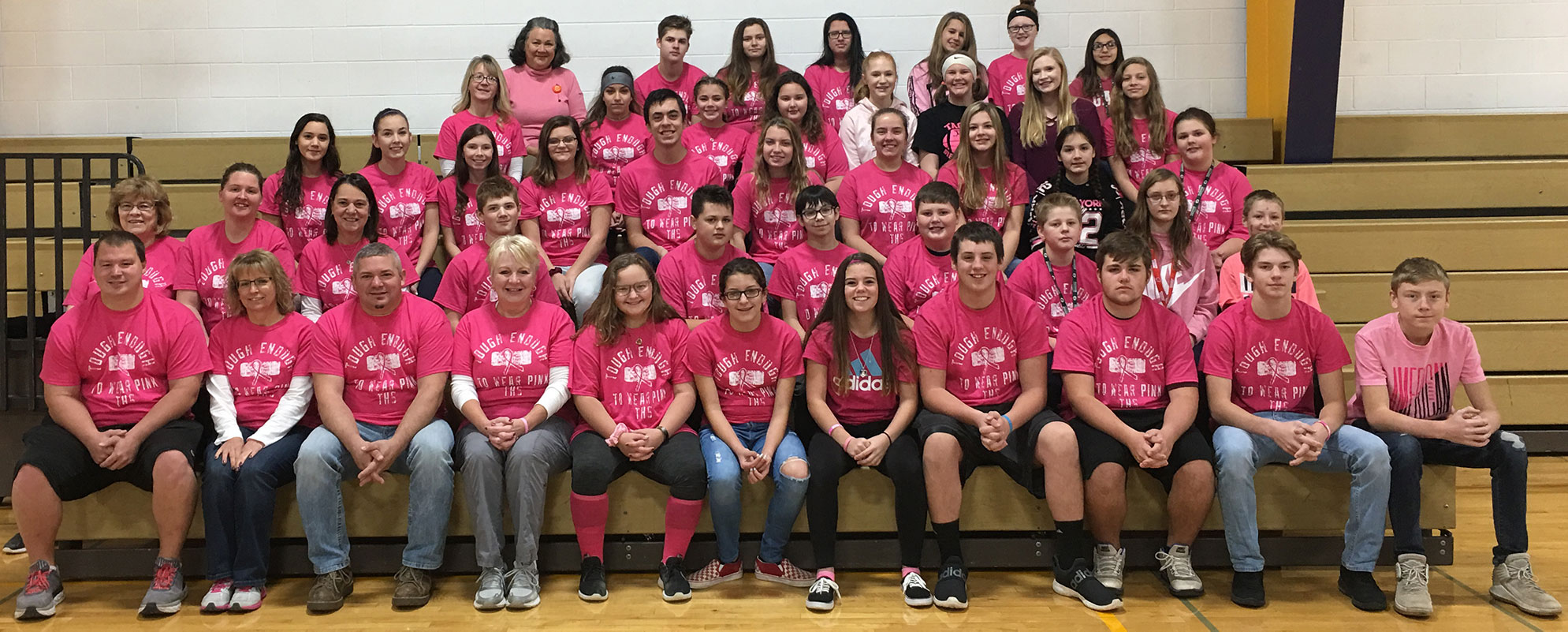 Read article titled Tigerton High School Spirit Club Pink Out