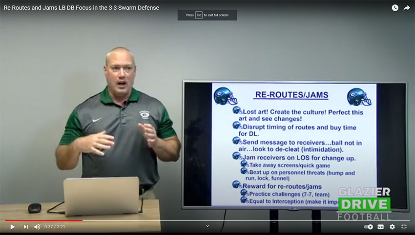 Read article titled Re-Routes and Jams to Disrupt Receiver Routes